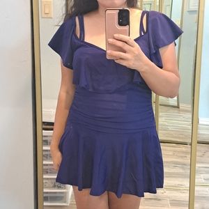 Cocopear Swimwear Bluish-purple - Large